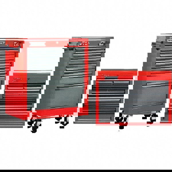 Steel Tool Roller Cabinet: 7 Drawers